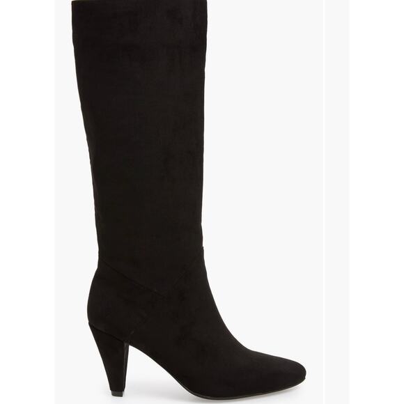 Jeffery Campbell Candle Black Suede Boot - Picture 3 of 7
